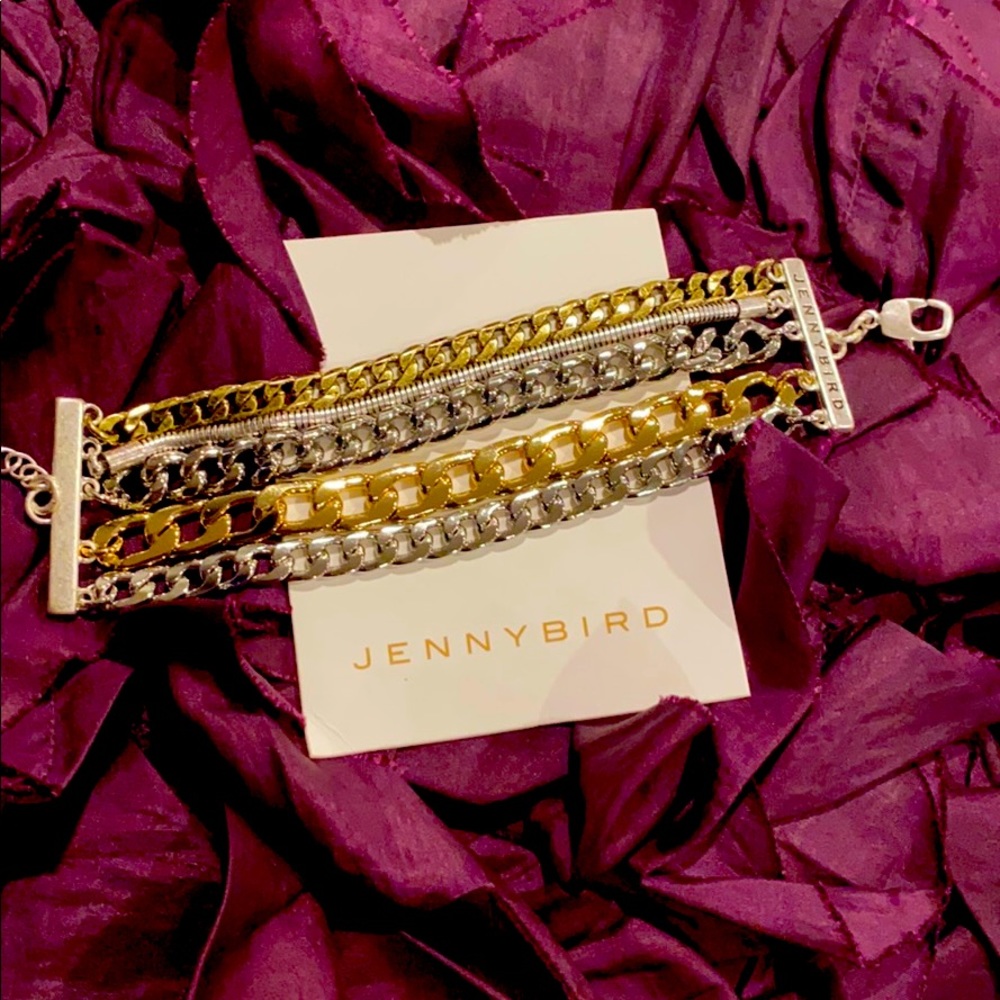 Jenny Bird Bracelet Austin Cuff Gold Silver